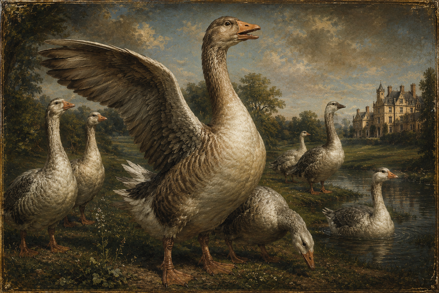 Golden Geese-image